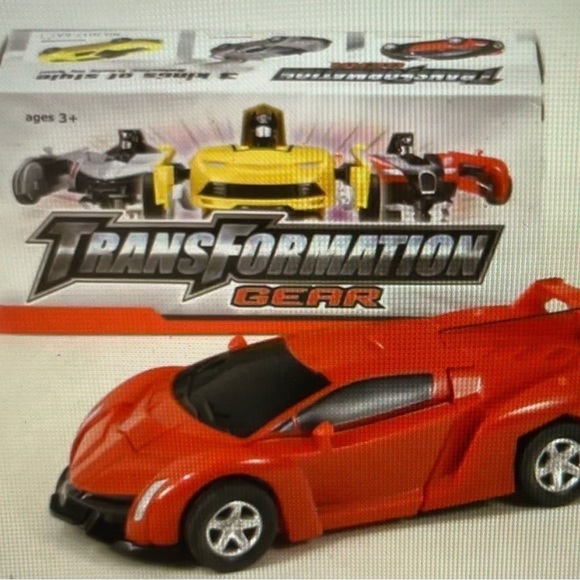 Transformation Gear Toy Cars - Robot Car Toy 2-in-1 Distortion Car - Picture 8 of 9
